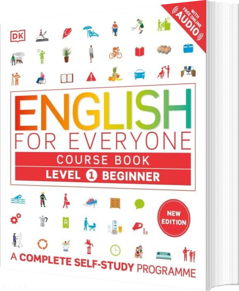 Billede af English For Everyone: Course Book Level 1 Beginner - Dorling Kindersley Ltd - English Book