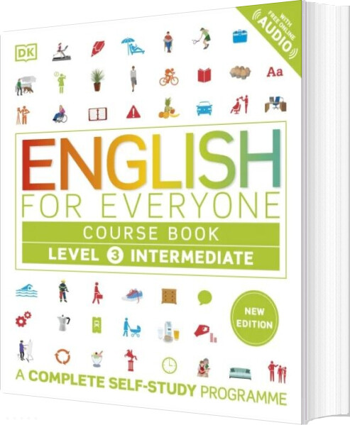English For Everyone: Course Book Level 3 Intermediate - Dorling Kindersley - English Book
