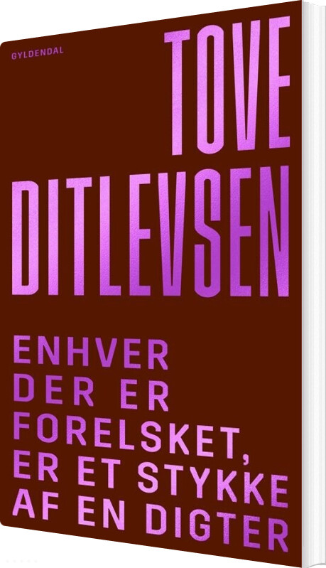 Forsvar For Poesien - Tove Ditlevsen - Bog
