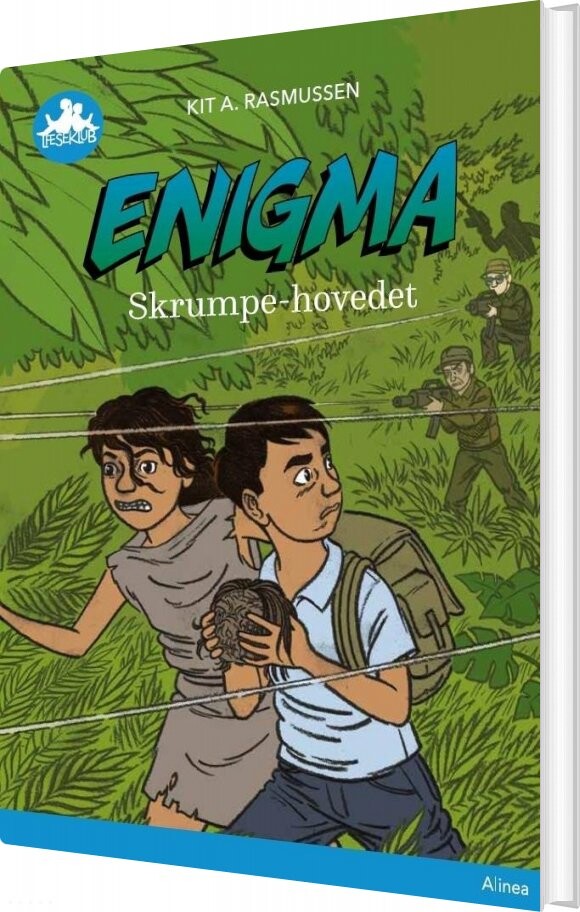 Billede af Enigma, Skrumpe-hovedet, Blå Læseklub - Kit A. Rasmussen - Bog hos Gucca.dk