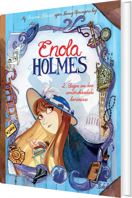 Enola Holmes 2: Sagen Om Den Venstrehåndede Baronesse - Fortalt Af nancy Springer - Bog