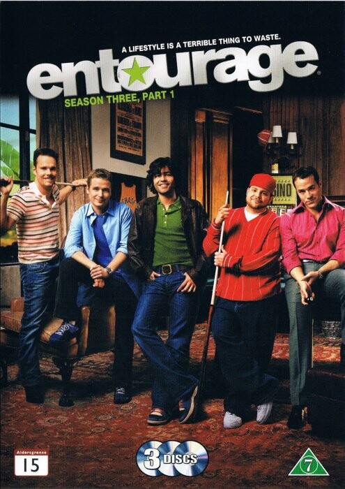 Entourage - Sæson 3 - Del 1 - Hbo - DVD - Tv-serie