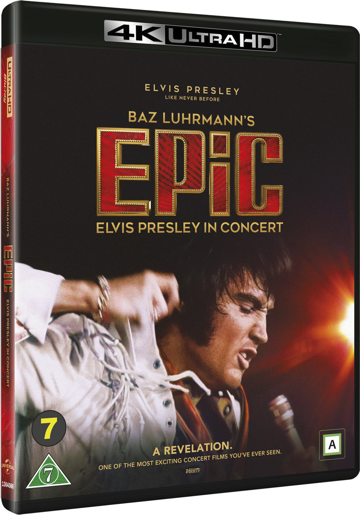 Epic - Elvis Presley In Concert - 4K Blu-Ray