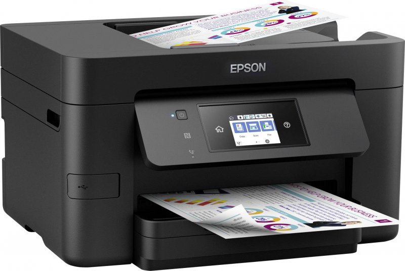 Epson - Multifunktionsprinter - C11cf74402 - 20ppm Wifi Nfc Farve - Sort Billede af Epson - Multifunktionsprinter - C11cf74402 - 20ppm Wifi Nfc Farve - Sort