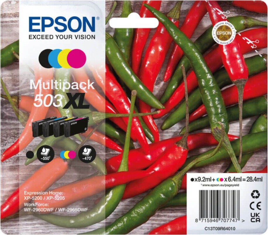 Billede af Epson Blækpatron - 503xl - Multipak