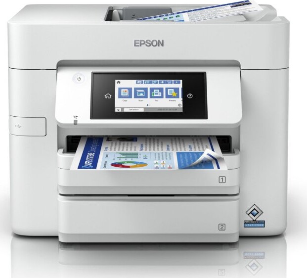 Epson Workforce Pro Wf C4810dtwf Aio Printer Med Wifi 25 Spm Printere 6370