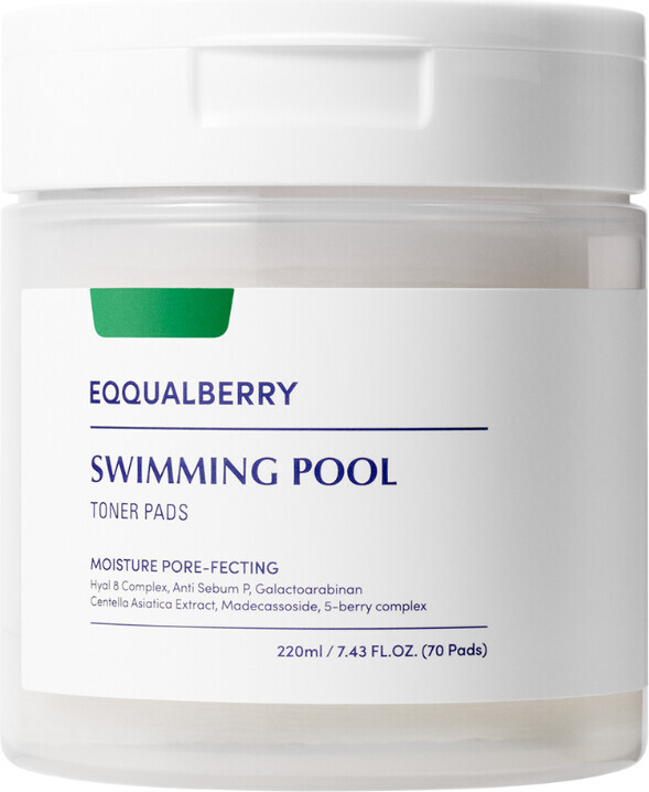 Eqqualberry Swimming Pool Toner Pads 220 ml / 70 pcs