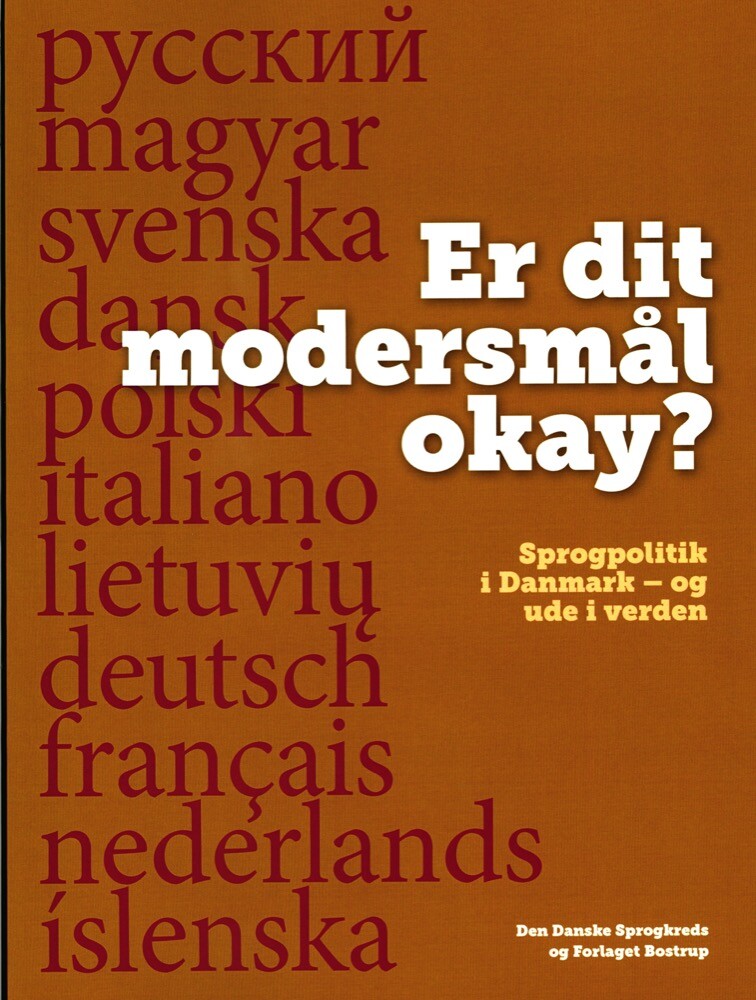 Billede af Er Dit Modersmål Okay ? - Lise Bostrup - Bog
