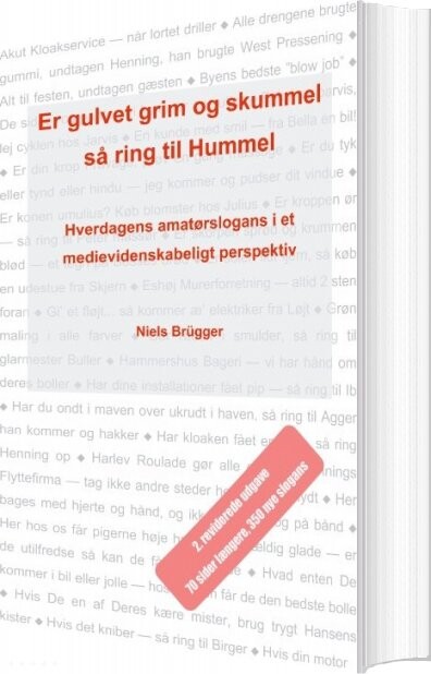 Er Gulvet Grim Og Skummel, Så Ring Til Hummel - Niels Brügger - Bog