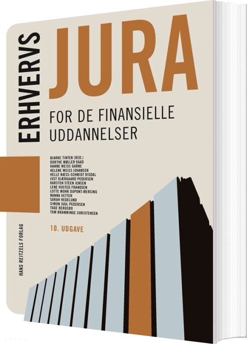Erhvervsjura - For De Finansielle Uddannelser - Bjarke Tinten - Bog