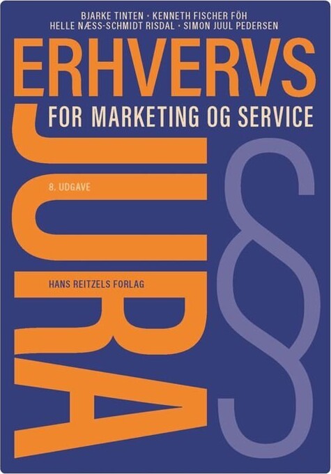 Billede af Erhvervsjura - For Marketing Og Service - Kennet Fischer Föh - Bog