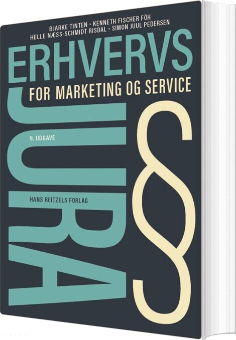 Erhvervsjura - For Marketing Og Service - Bjarke Tinten - Bog