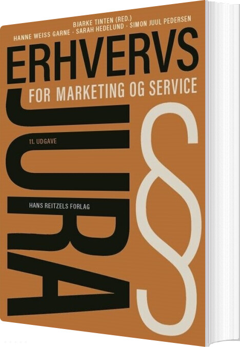Erhvervsjura - For Marketing Og Service - Bjarke Tinten - Bog