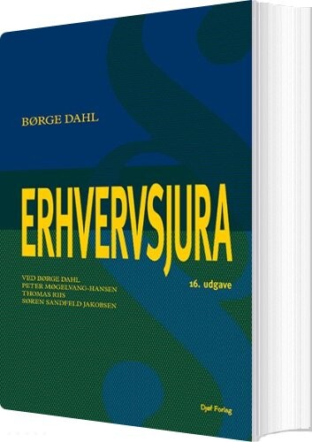 Erhvervsjura - Søren Sandfeld Jakobsen - Bog