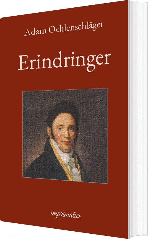 Billede af Erindringer - Adam Oehlenschläger - Bog