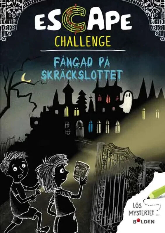 Escape Challenge: Fångad På Skräckslottet - Christian Thielmann - Svensk Bog - Forlaget Bolden