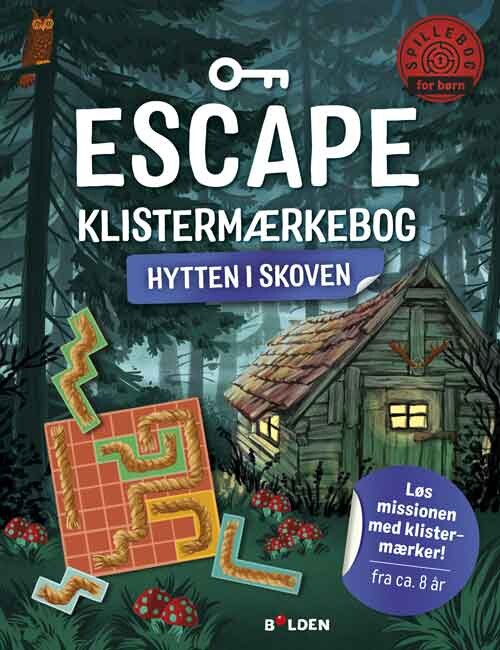 Billede af Escape Klistermærkebog: Hytten I Skoven - Philipp Kiefer - Bog