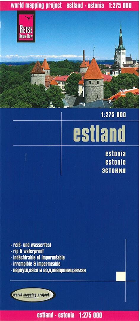 Estonia - Reise Know-how - English book