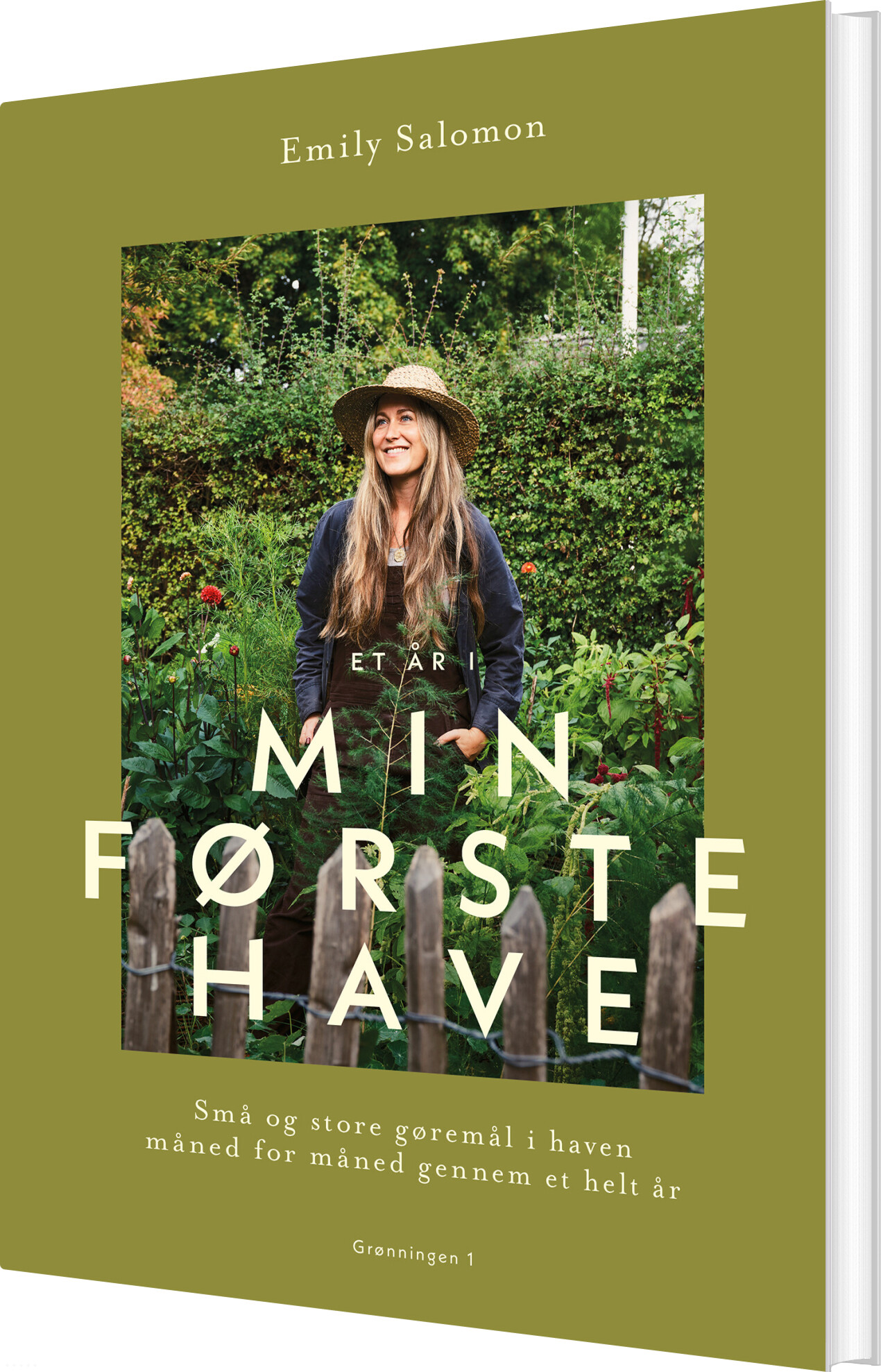 Et år I Min Første Have - Emily Salomon - Bog