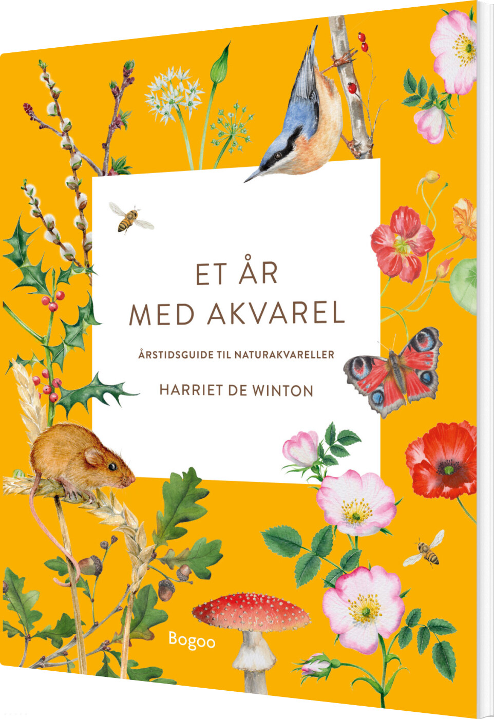 Et år Med Akvarel - Harriet De Winton - Bog