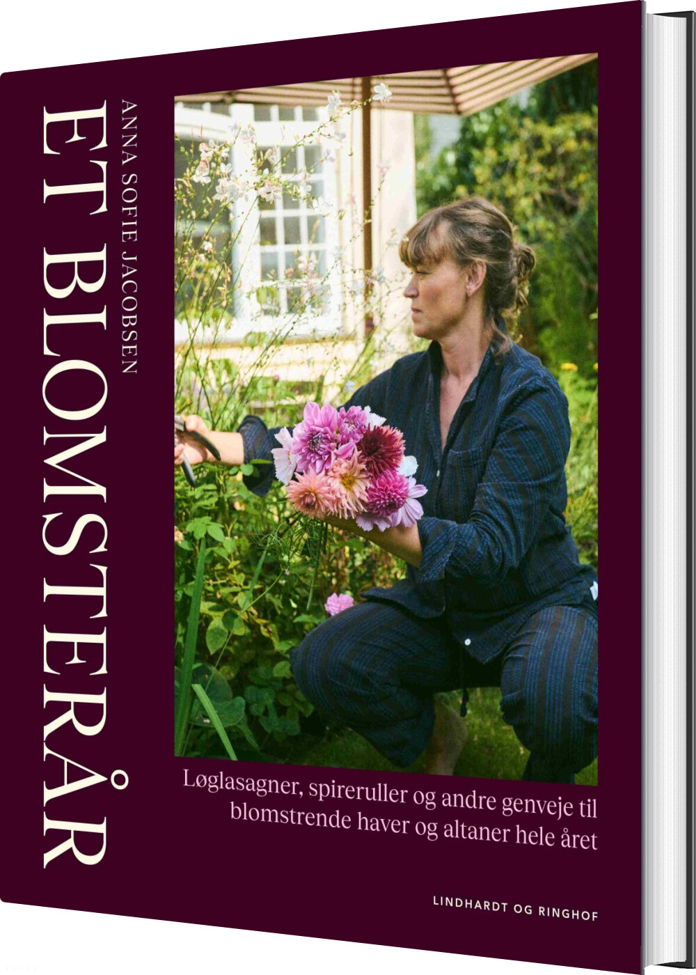 Et Blomsterår - Anna Sofie Jacobsen - Bog