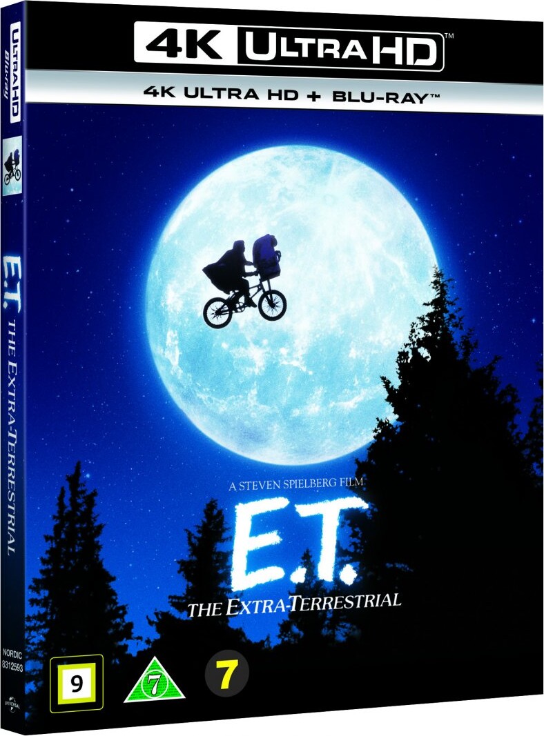 E.t. Film - The Extra-terrestrial - 4K Blu-Ray