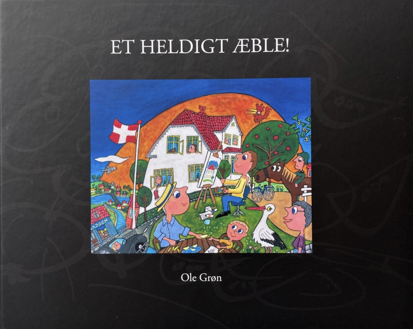 Et Heldigt æble - Ole Grøn - Bog