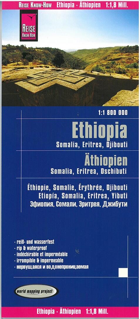 Ethiopia, Somalia, Eritrea, Djibouti - Reise Know-how - English book