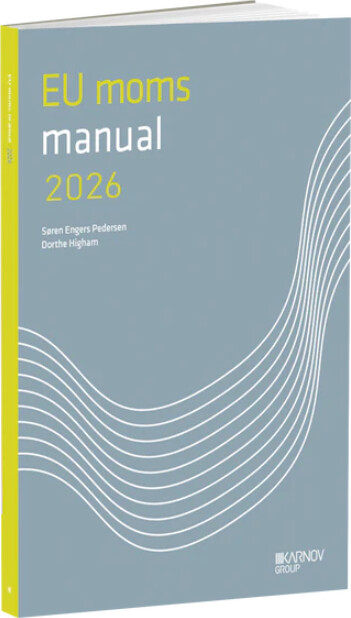 Eu Momsmanual 2026 - Søren Engers Pedersen - Bog