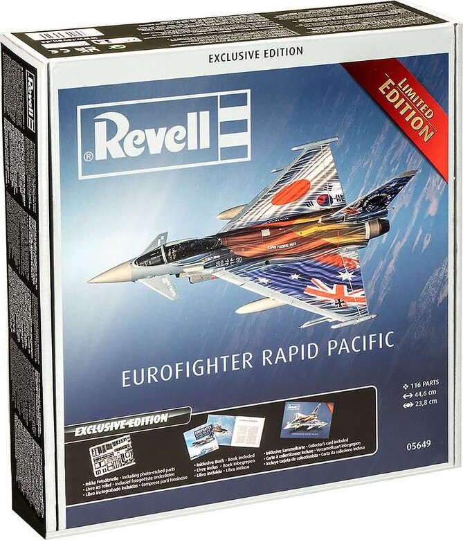 Revell - Eurofighter-pacific Platinum Edition - Level 5 - 1:72 - 05649