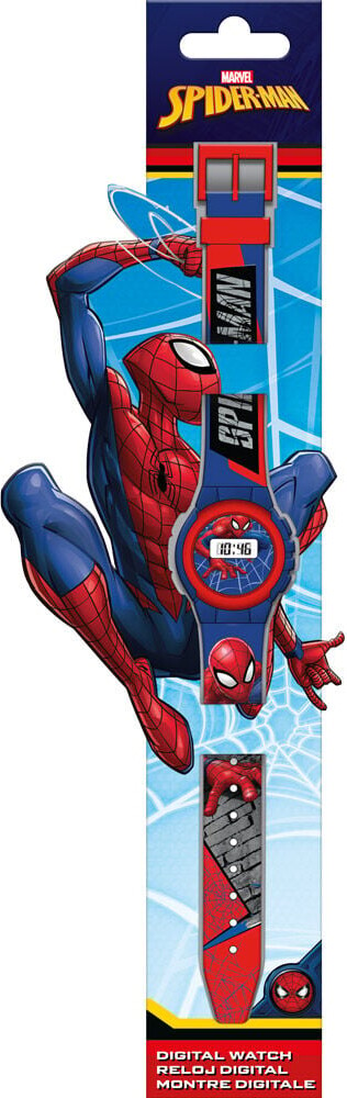Billede af Spiderman - Armbåndsur - Digitalt - Blå Rød