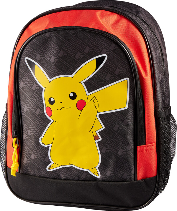 Billede af Pokémon - Rygsæk Til Børn - Pikachu - Sort Rød