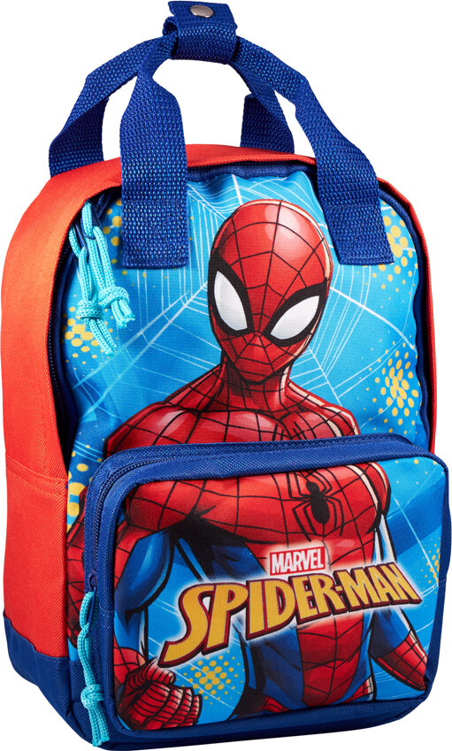 9: Spider-man - Skoletaske - 7 L - Rød Blå