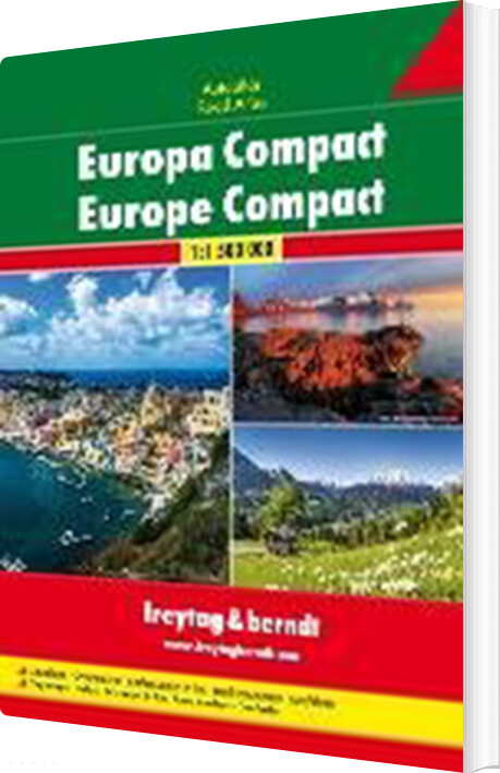 Billede af Europa Compact - Europe Compact Road Atlas - Diverse - English Book