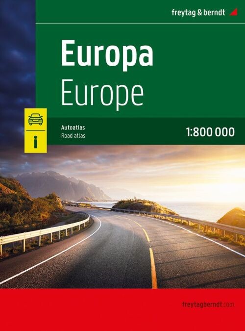 Freytag & Berndt - Europa - Europe Road Atlas - English book