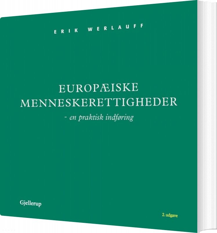 Billede af Europæiske Menneskerettigheder - Erik Werlauff - Bog