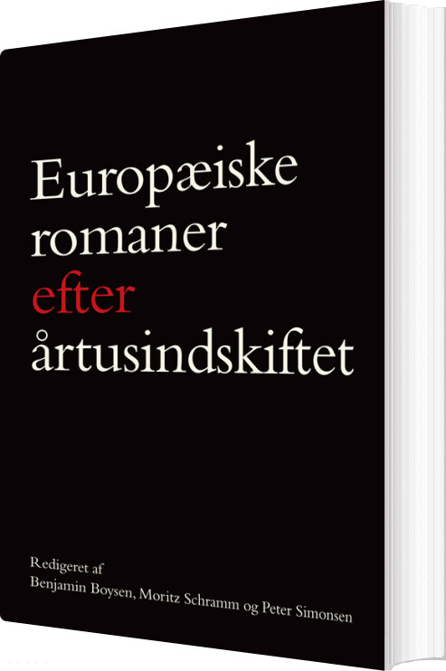 Europæiske Romaner Efter årtusindskiftet - Bog