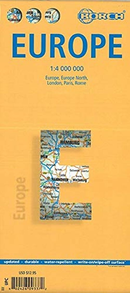 Europe - Borch Maps - English book