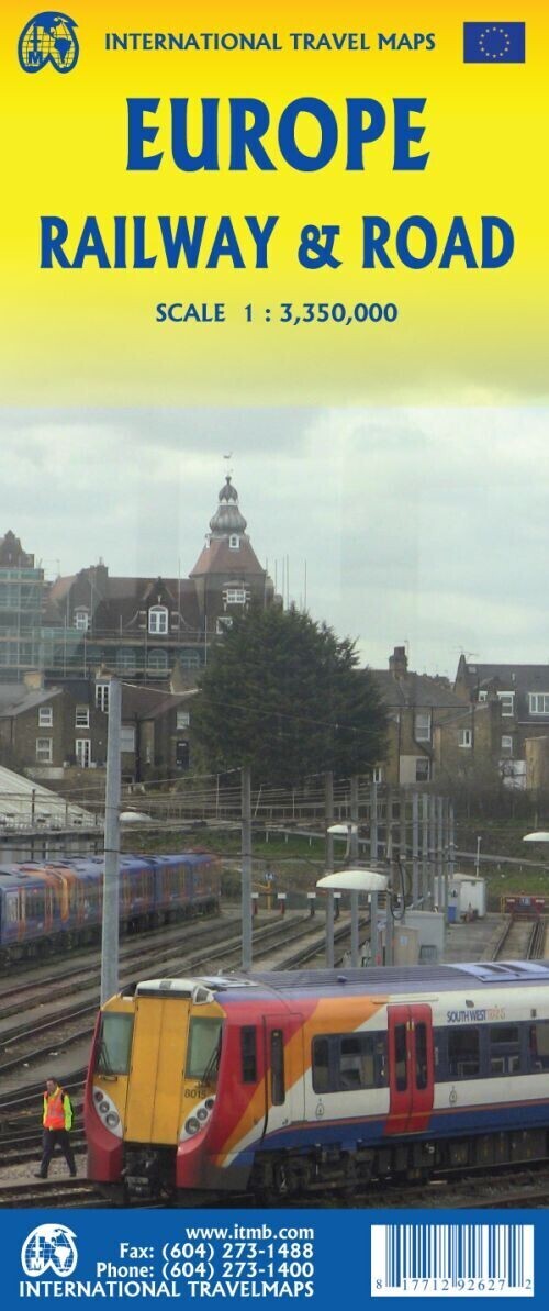 Europe Railway & Road - English book