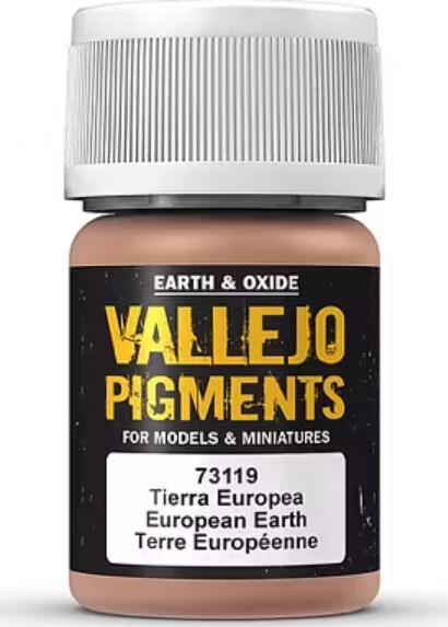 Vallejo - Pigments - European Earth - 30 Ml - 73119