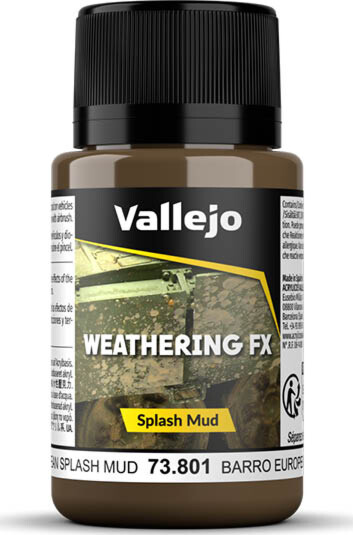 Vallejo - Splash Mud - European 40 Ml