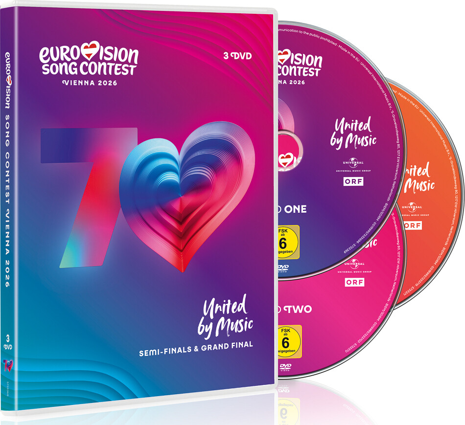 Eurovision Song Contest Vienna 2026 - DVD - Film