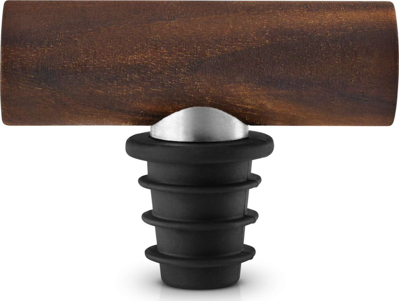 Eva Solo – Liquid Lounge Vinprop – Walnut Wood – 4.6×6.7 Cm