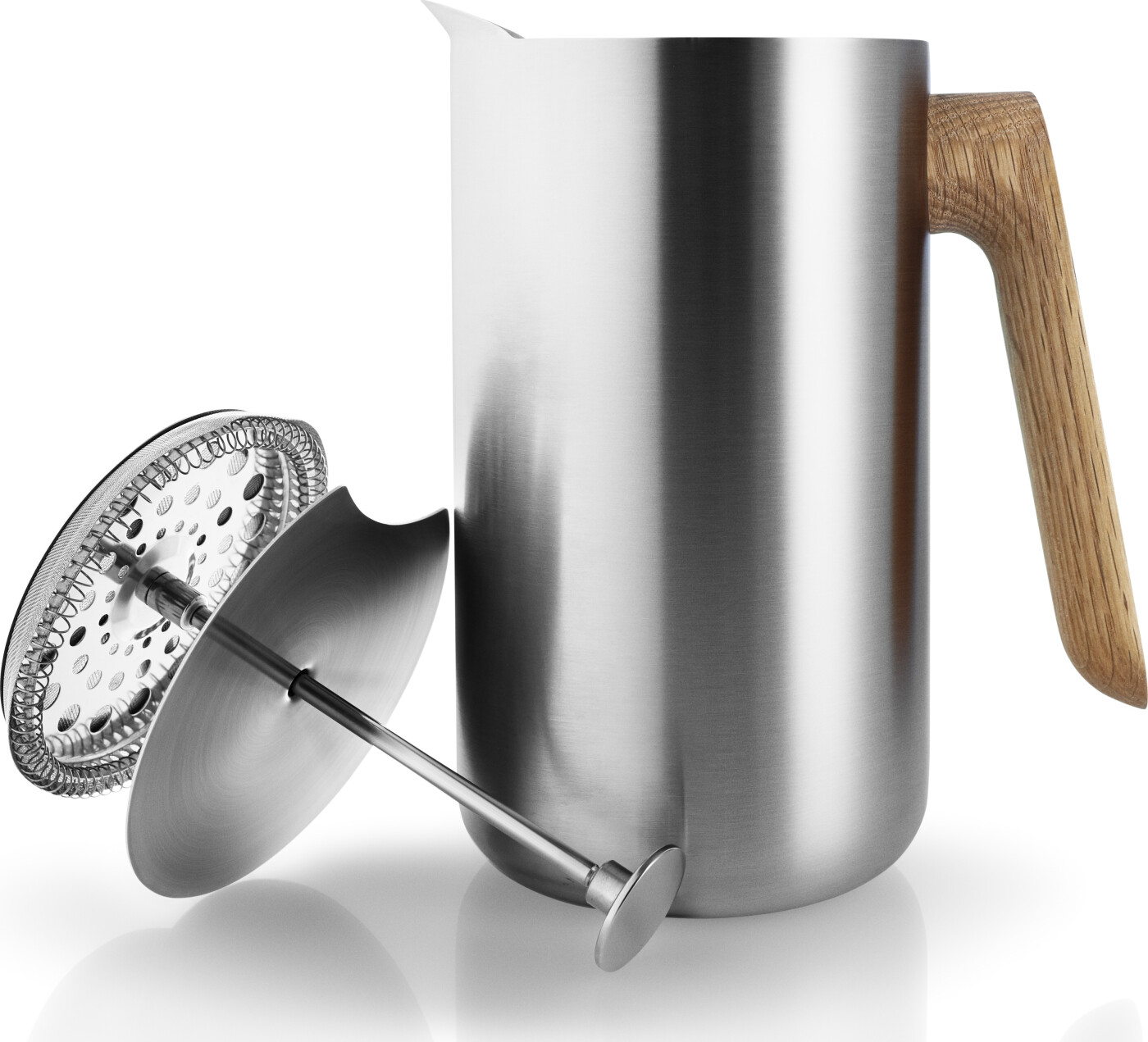 Eva Solo - Termo Stempelkande - Børstet Rustfrit Stål - 1 L