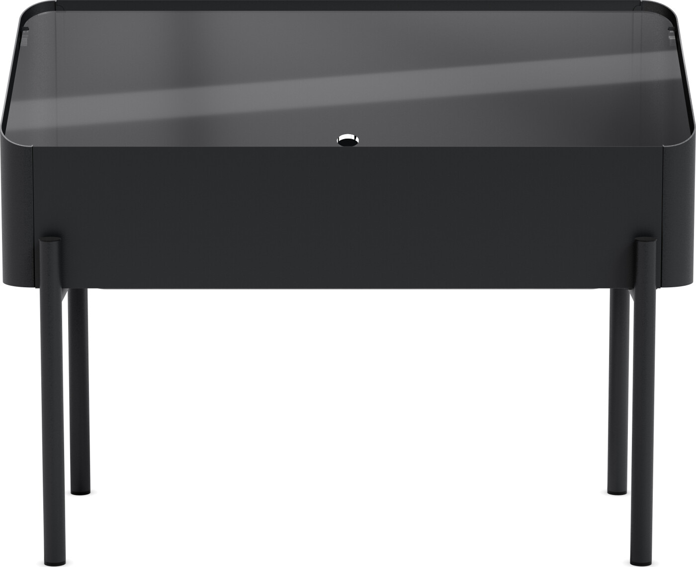 Eva Solo - Simply Grow - Plantekasse Med Låg - Sort - Stål