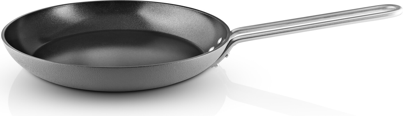 Eva Trio - Grey Line Stegepande - ø 24 Cm - Keramisk Belægning - Grå billede