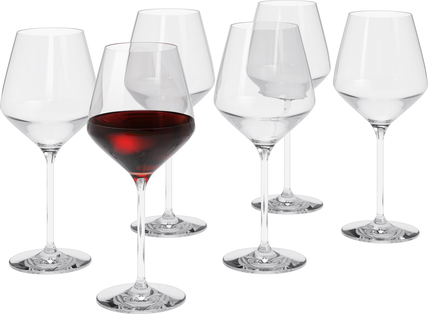 Eva Trio - Legio Nova Rødvinsglas - 45 Cl - 6 Stk