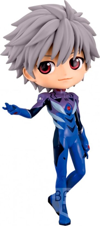 Banpresto - Evangelion: New Theatrical Edition - Q posket Kaworu Nagisa Plugsuit Style (ver.B) Figure 14 cm - Figur