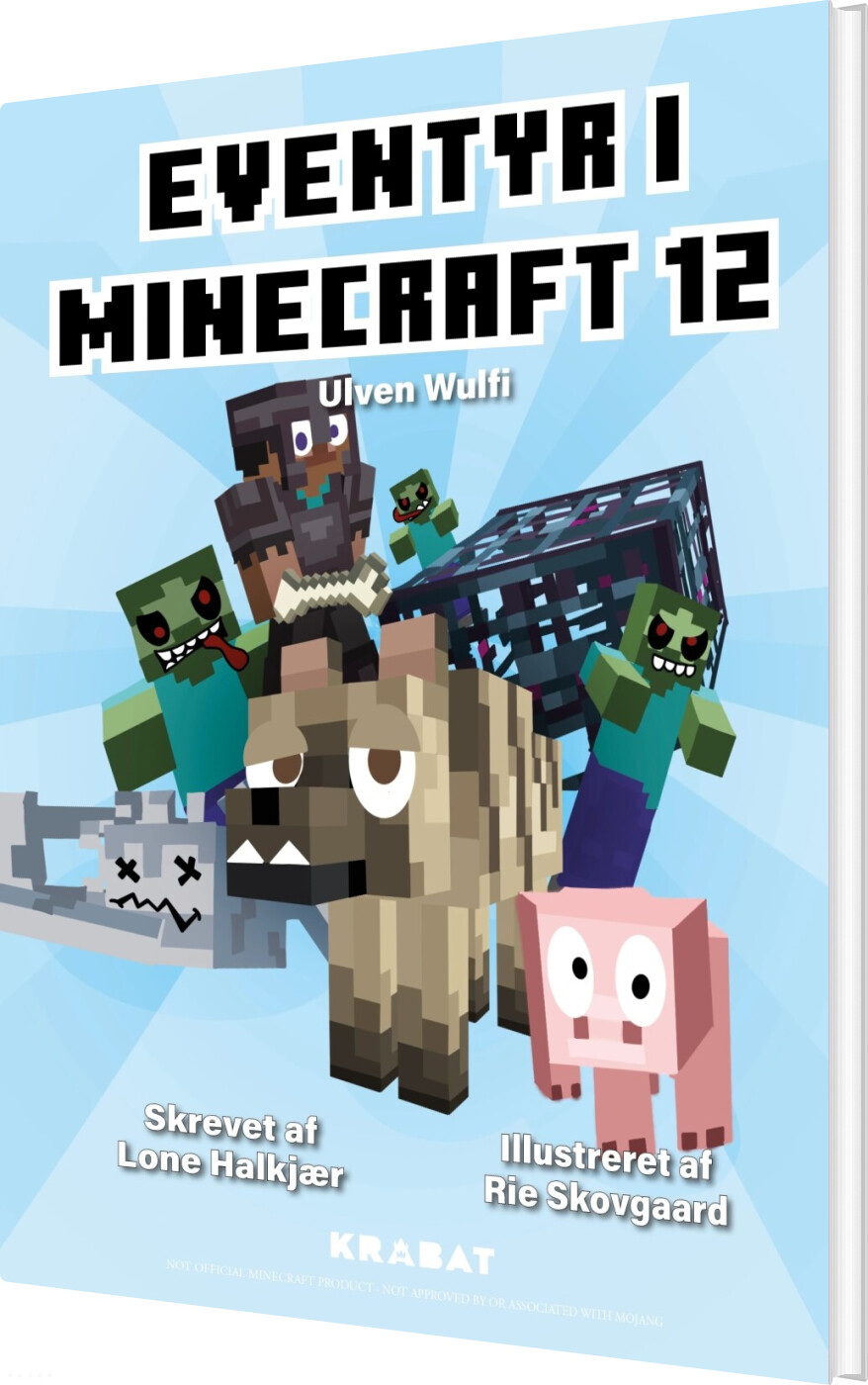 Eventyr I Minecraft 12 - Lone Halkjær - Bog