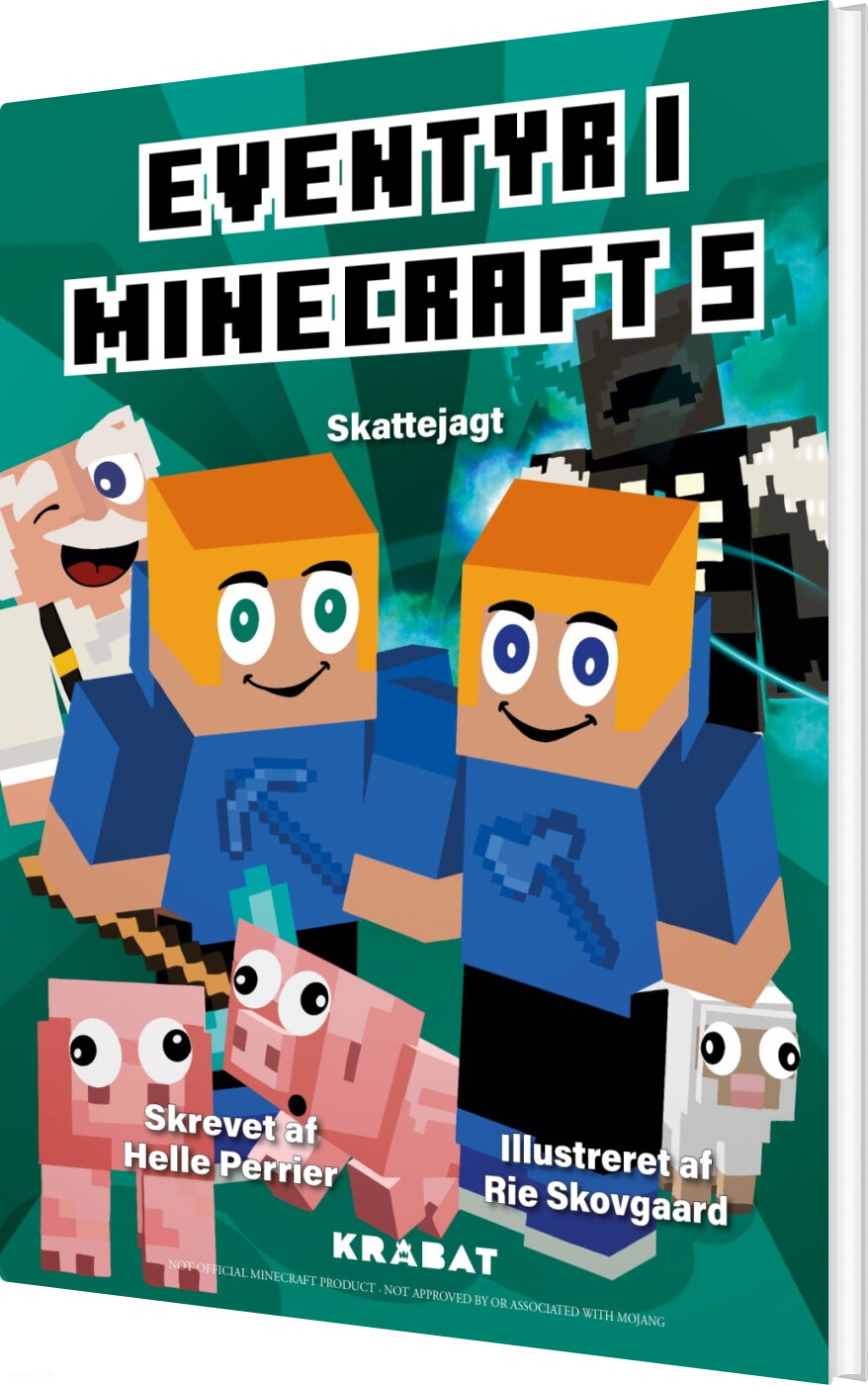 Eventyr I Minecraft 5 - Skattejagt - Helle Perrier - Bog